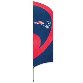 New England Patriots Tall Team Flag Kit with Pole