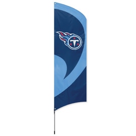 Tennessee Titans Tall Team Flag Kit with Pole