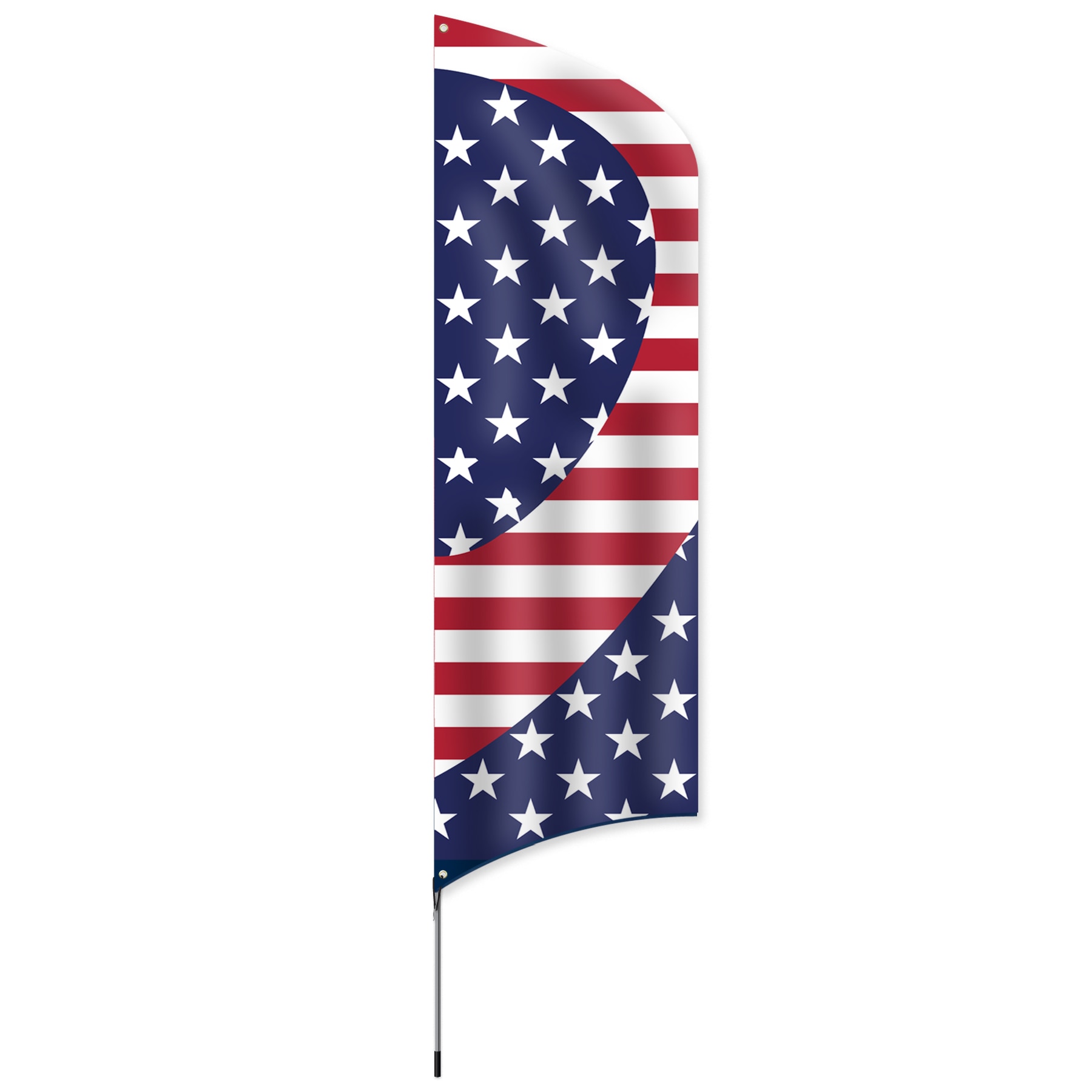 USA Tall Team Flag Kit