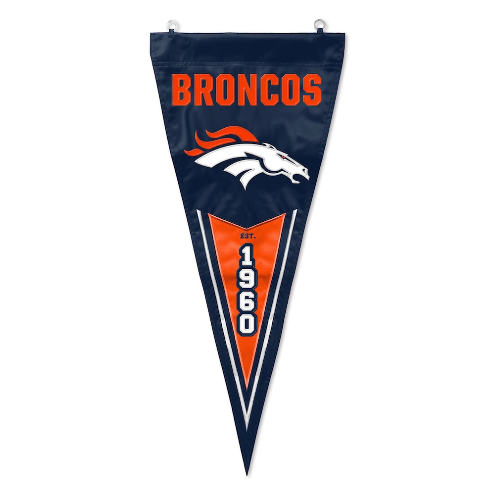 Denver Broncos Vertical Pennant