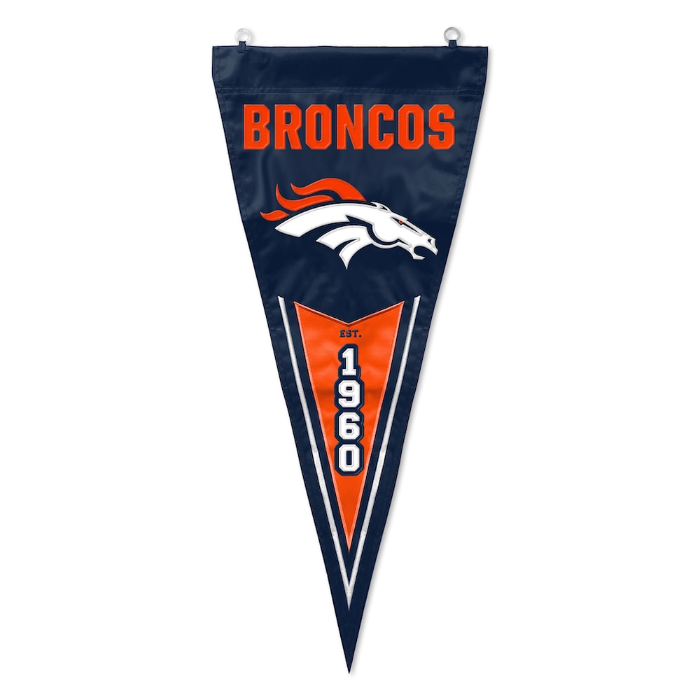 Denver Broncos Vertical Pennant