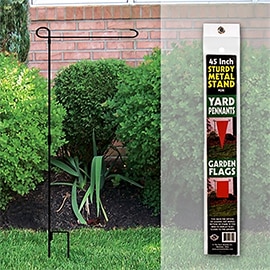 Metal Garden Flag Stand