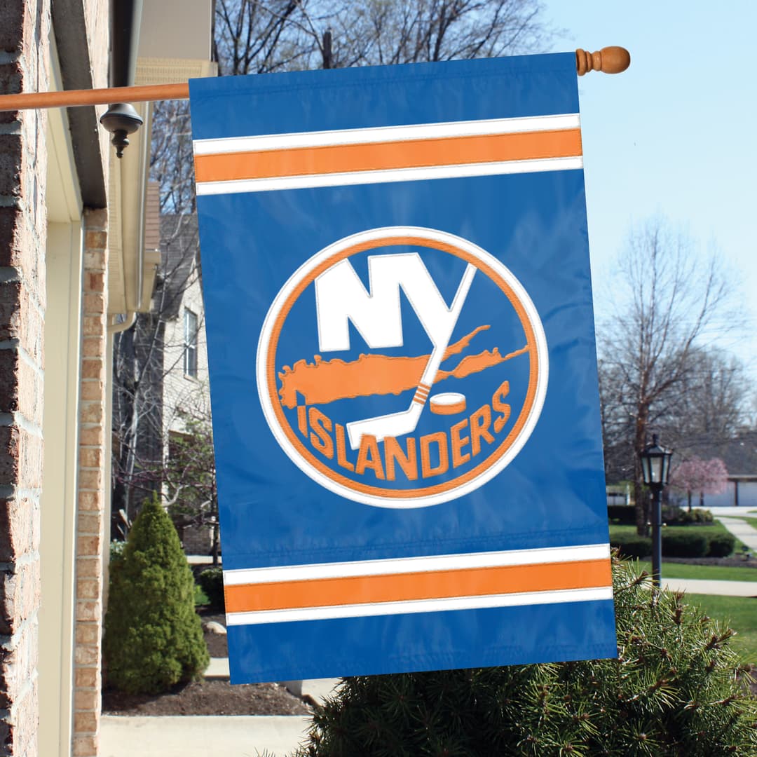 New York Islanders Applique Banner Flag