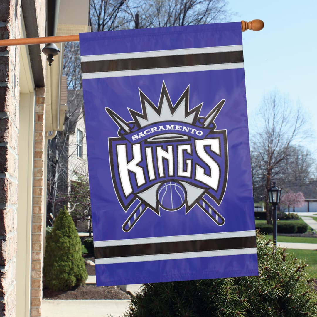 Sacramento Kings Applique Banner Flag