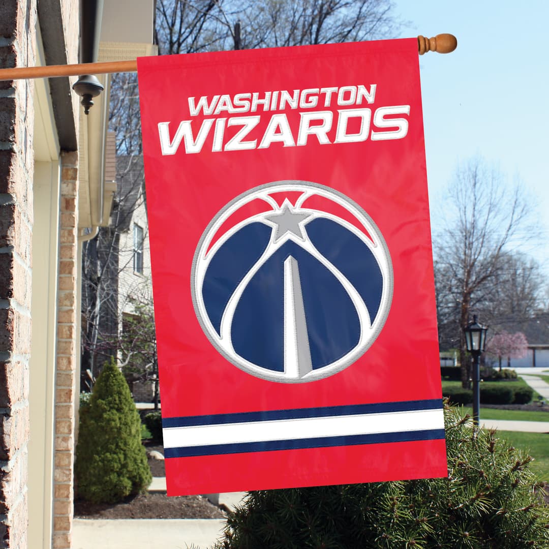 Washington Wizards Applique Banner Flag