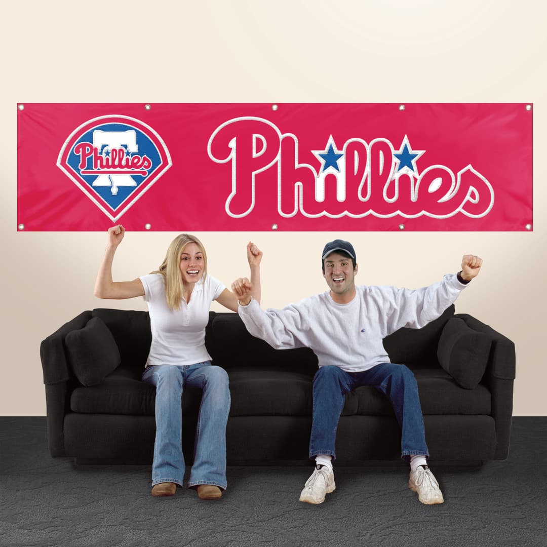 Philadelphia Phillies Giant 8' x 2' Banner