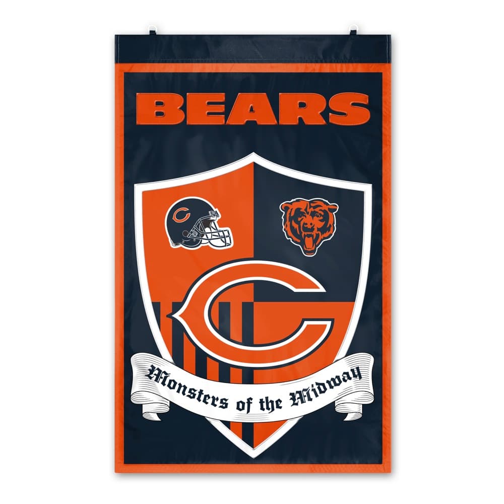 Chicago Bears Team Shield Banner