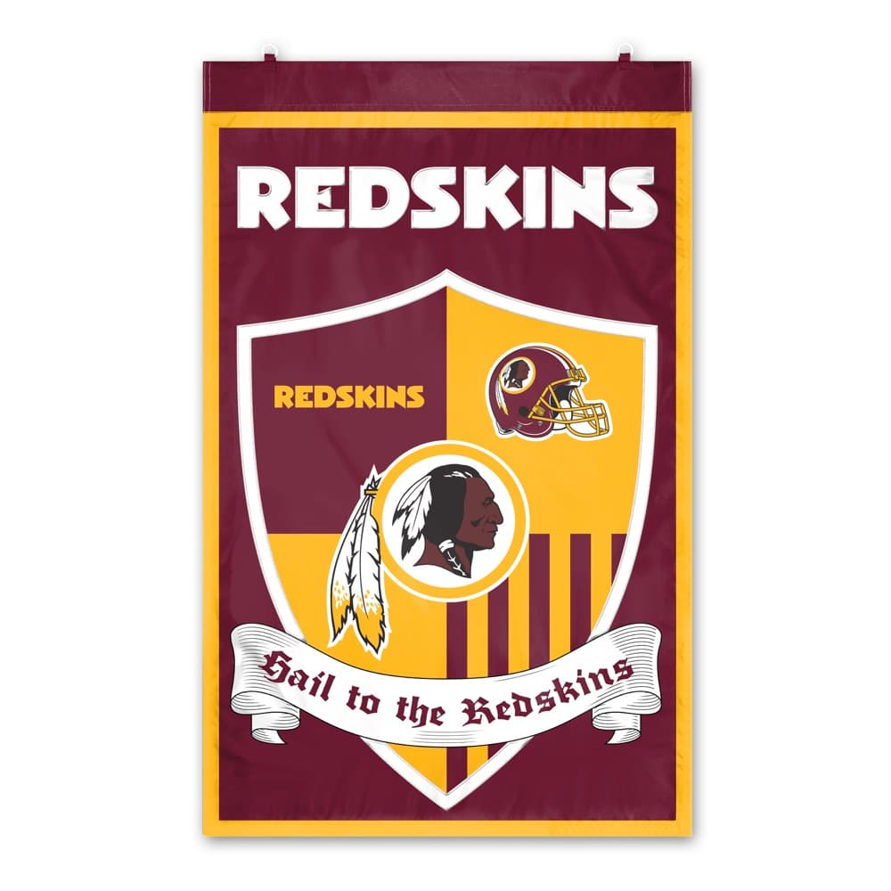 Washington Commanders Team Shield Banner