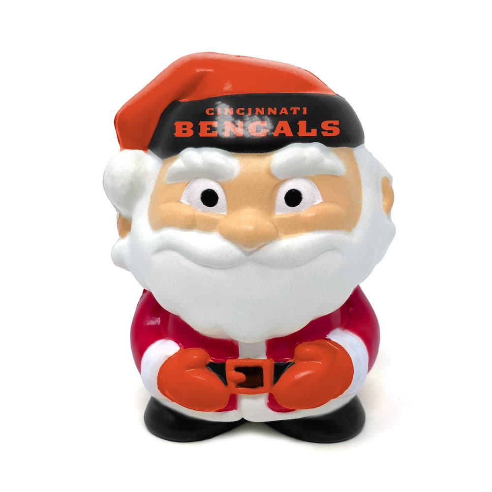 Cincinnati Bengals Santa Squeezy 12-Unit Display