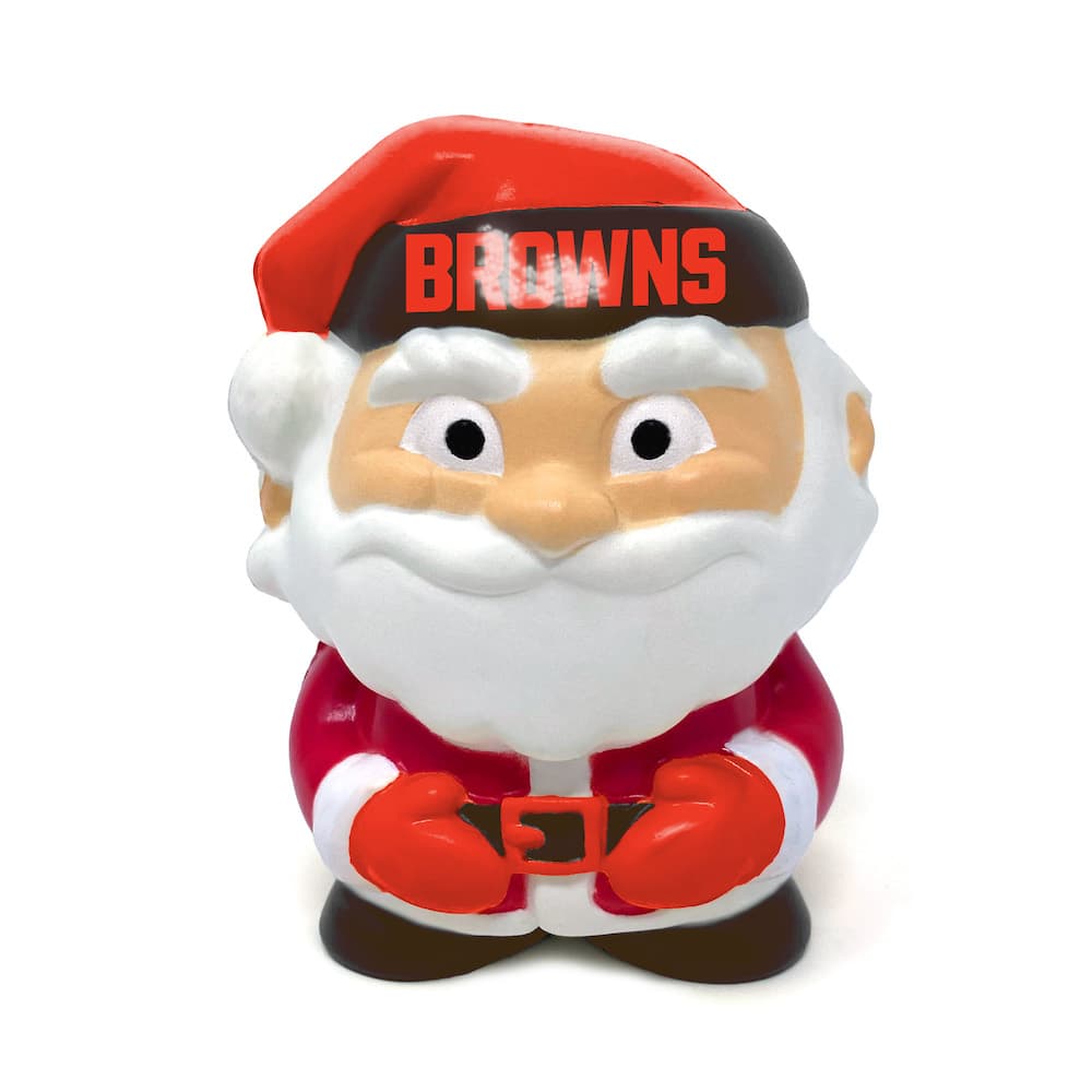 Cleveland Browns Santa Squeezy 12-Unit Display