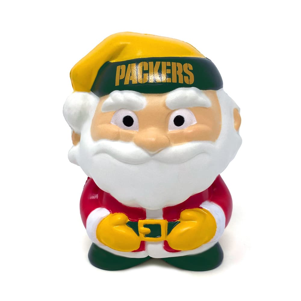 Green Bay Packers Santa Squeezy 12-Unit Display