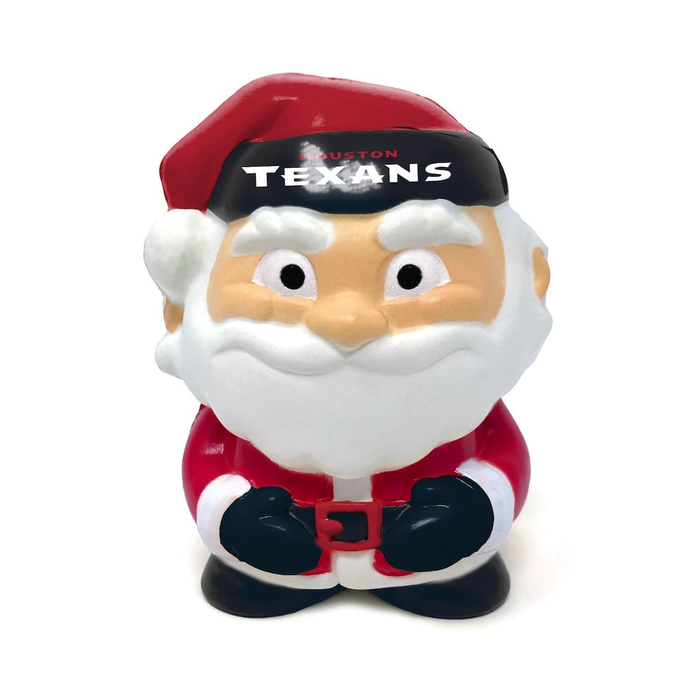 Houston Texans Santa Squeezy 12-Unit Display