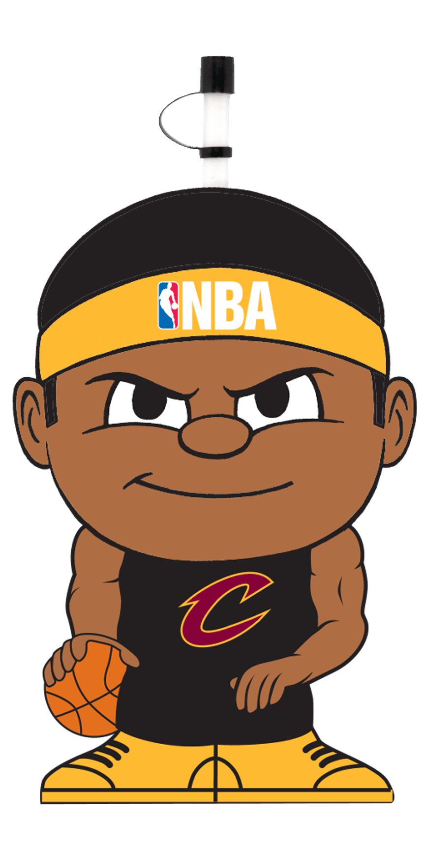 Cleveland Cavaliers Big Sip 3D Water Bottle