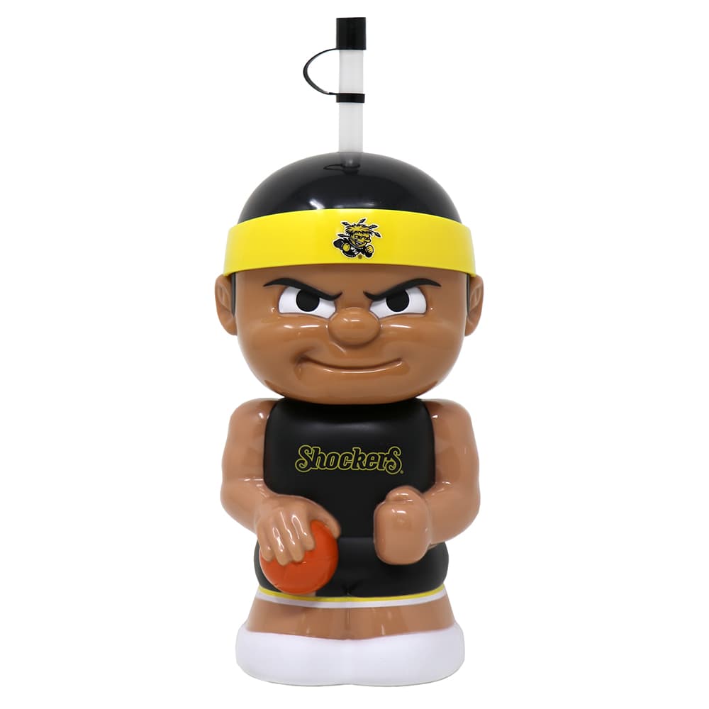 Wichita State B-Ball Big Sip Water Bottle