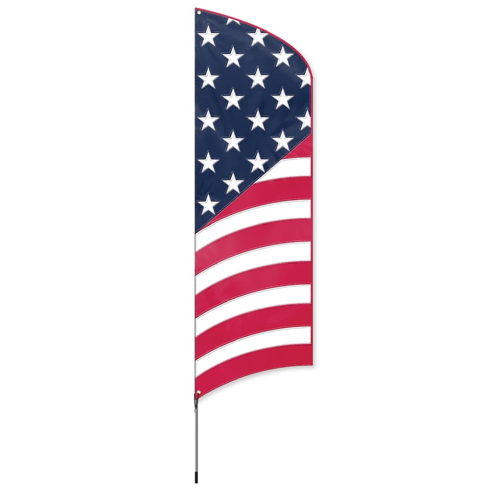 USA Tall Team Flag Kit