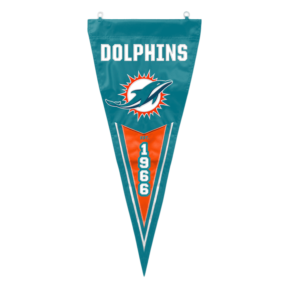 Miami Dolphins Vertical Pennant