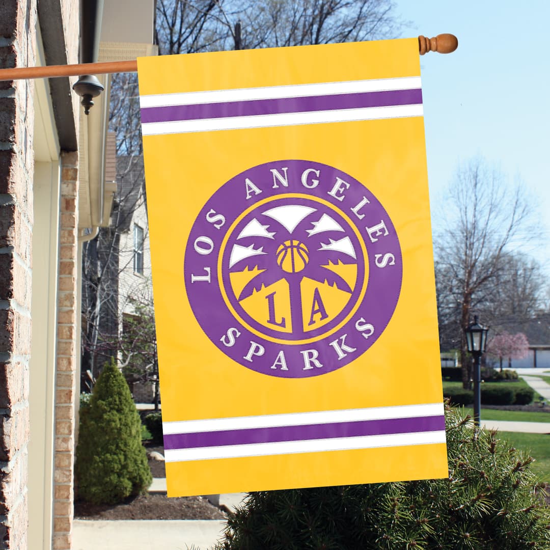 Los Angeles Sparks Applique Banner Flag