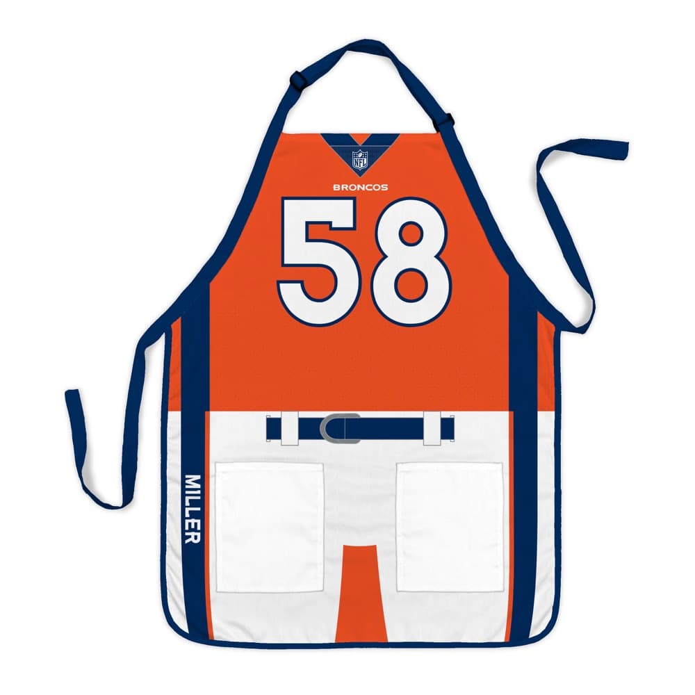 Denver Broncos NFL Jersey Apron - Von Miller