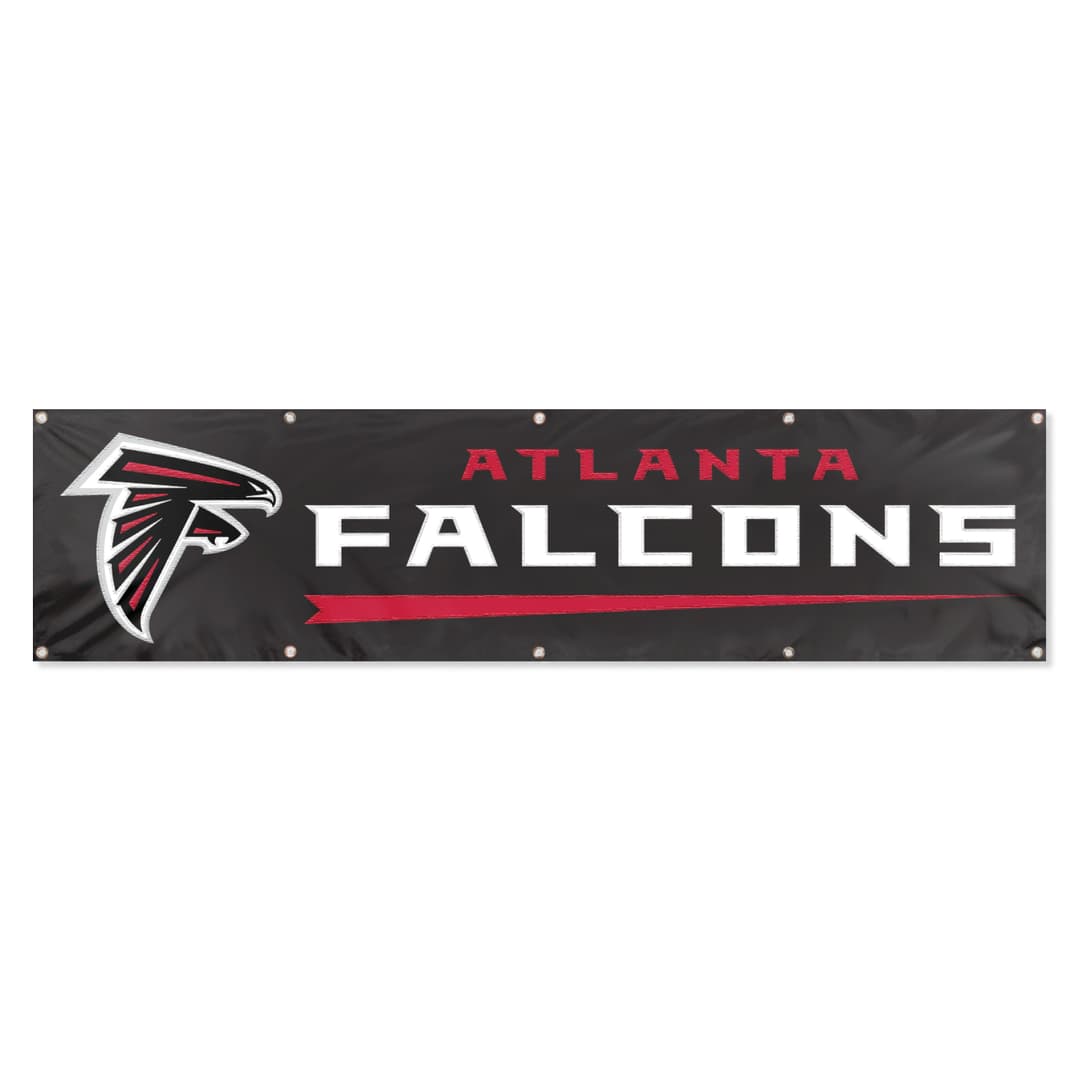 Atlanta Falcons Giant 8 x 2 Banner