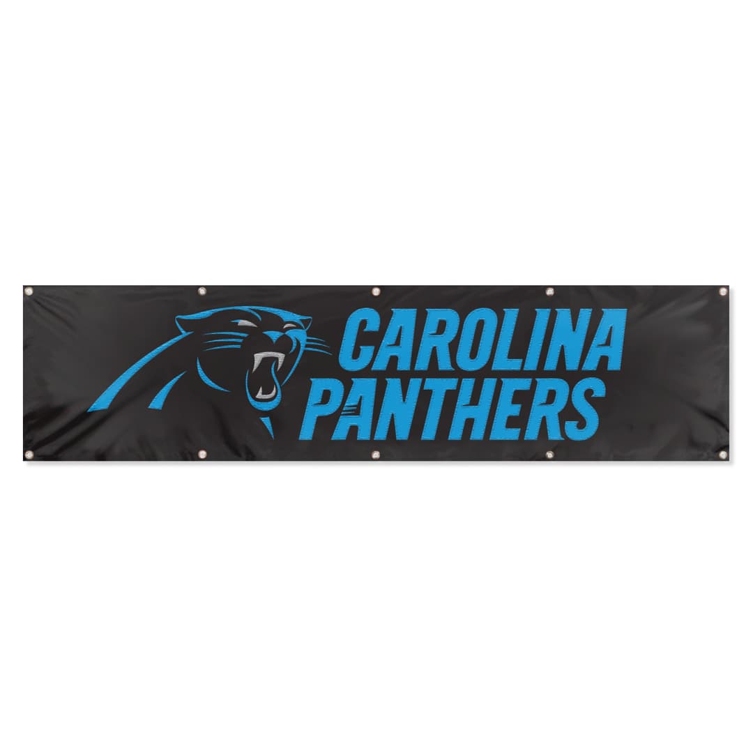 Carolina Panthers Giant 8 x 2 Banner