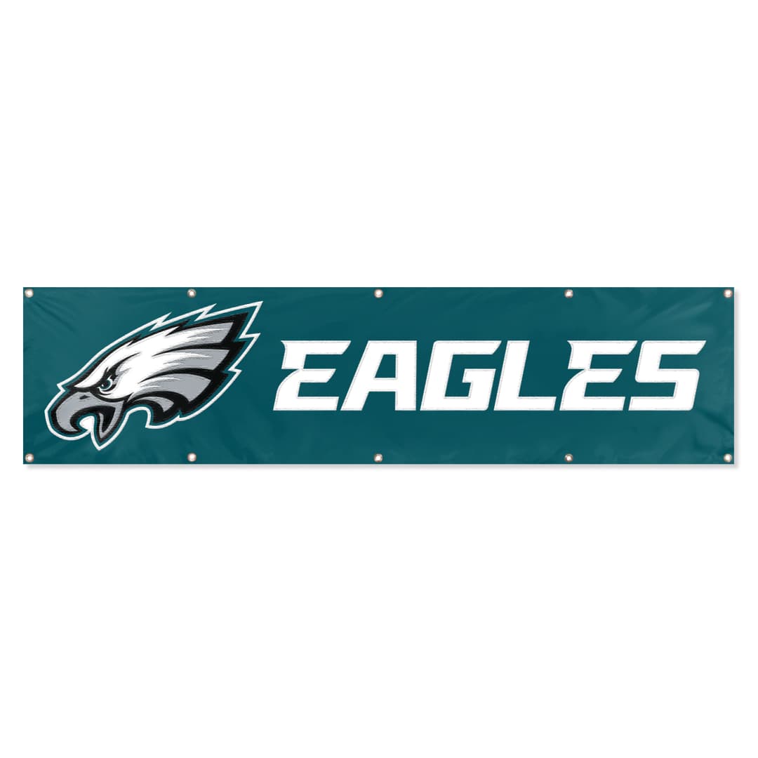 Philadelphia Eagles Giant 8 x 2 Banner