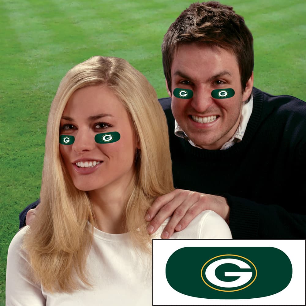 Green Bay Packers Face Decorations