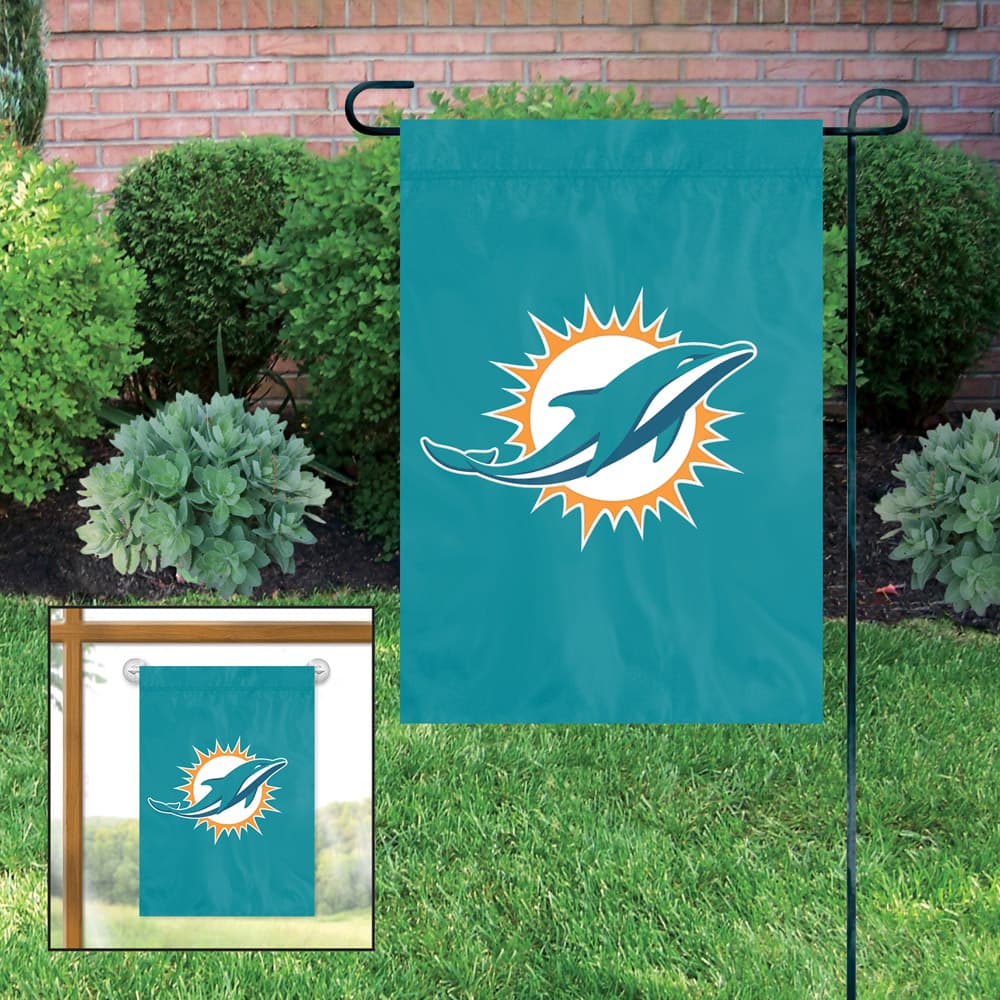 Miami Dolphins Garden / Window Flag