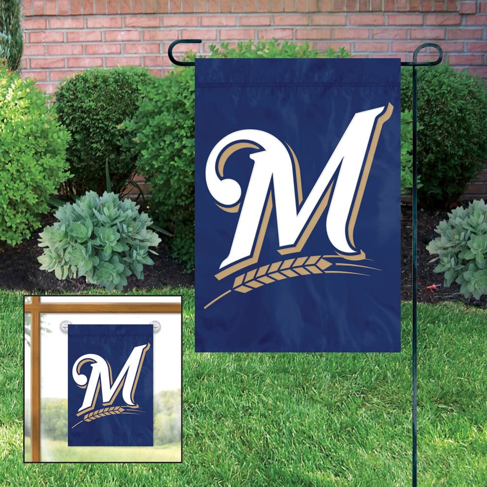 Milwaukee Brewers Garden / Window Flag
