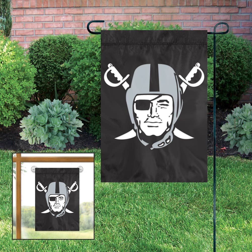 Oakland Raiders Garden / Window Flag