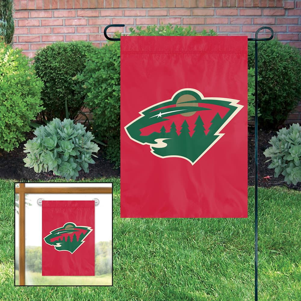 Minnesota Wild Garden / Window Flag