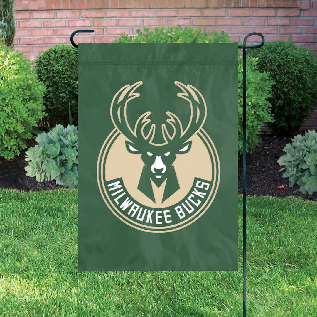 Milwaukee Bucks Premium Garden Flag Premium Garden Flag