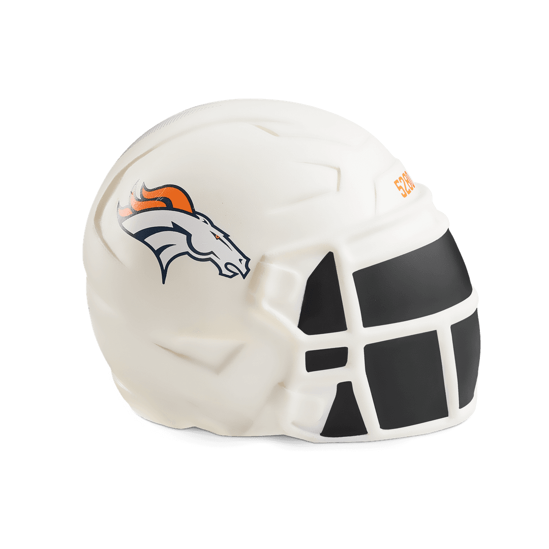 Denver Broncos Jumbo Squeezy Helmet White