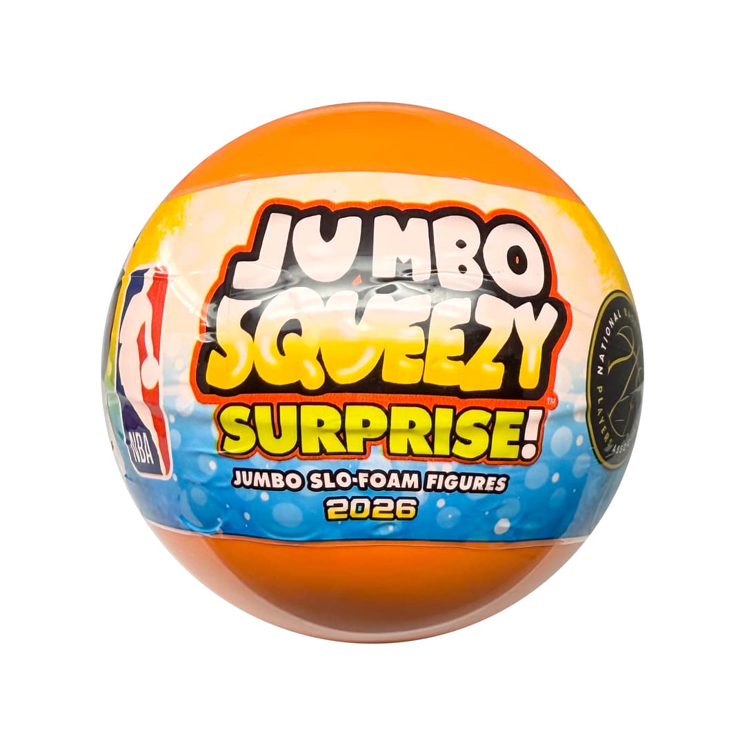 NBA Jumbo Squeezy Surprise! Giant Capsule 2025 2 Pack