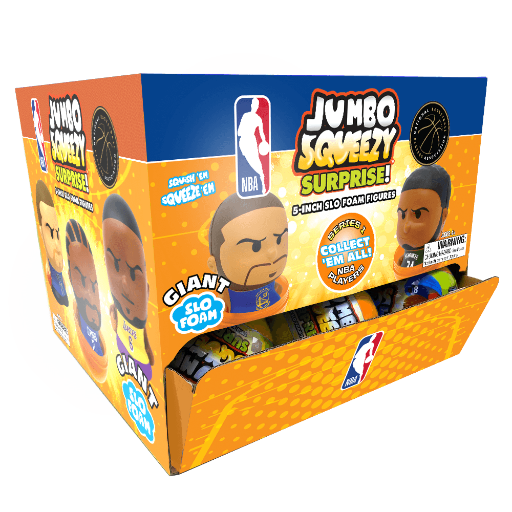 Jumbo Squeezy Capsule Display - 18 ct