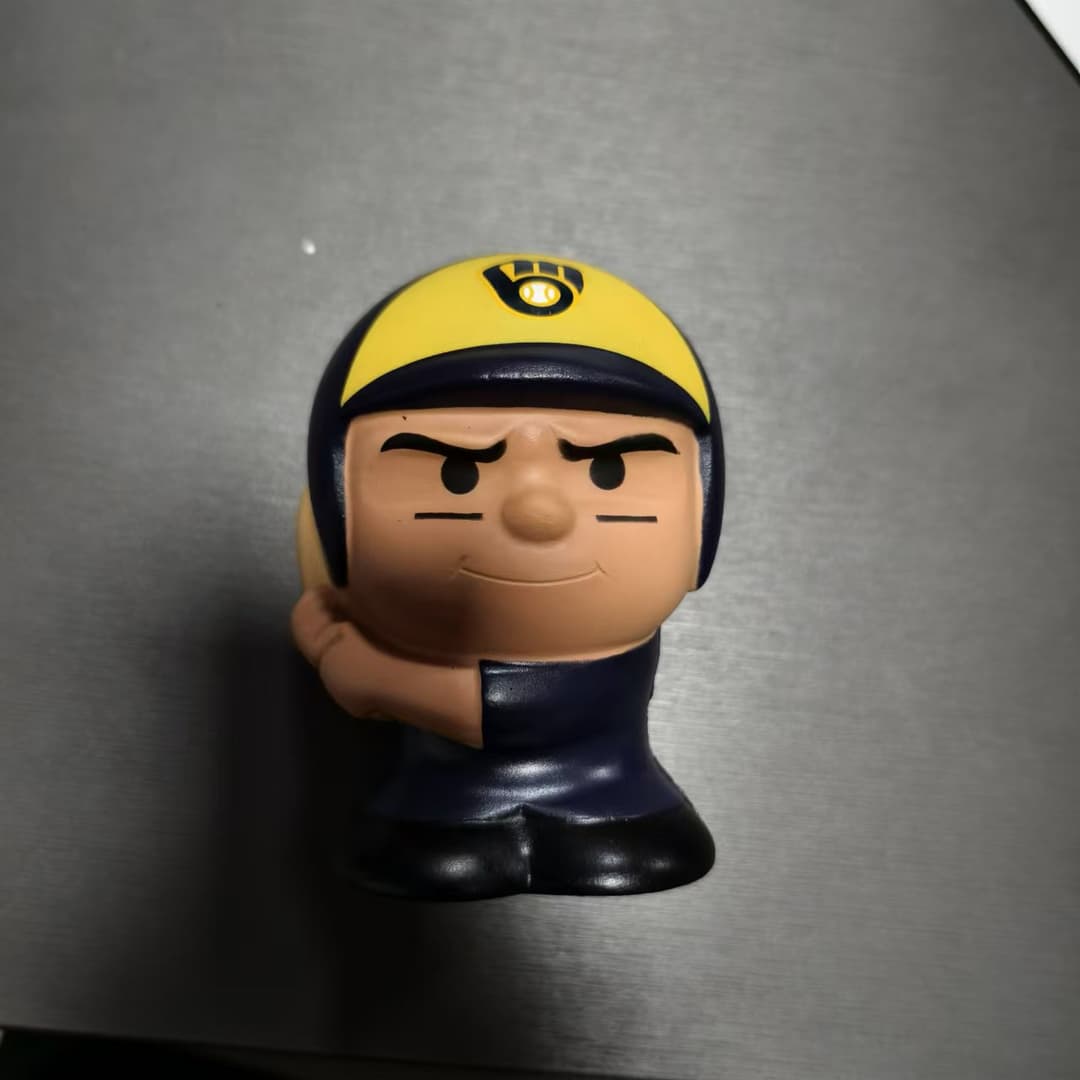 Milwaukee Brewers Jumbo Squeezy 12pc Display - Christian Yelich