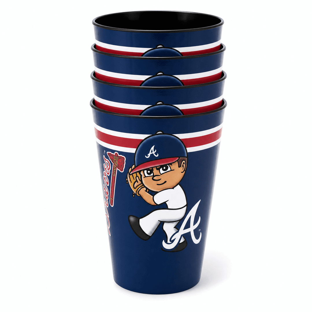 Atlanta Braves Party Cup 4-Pack