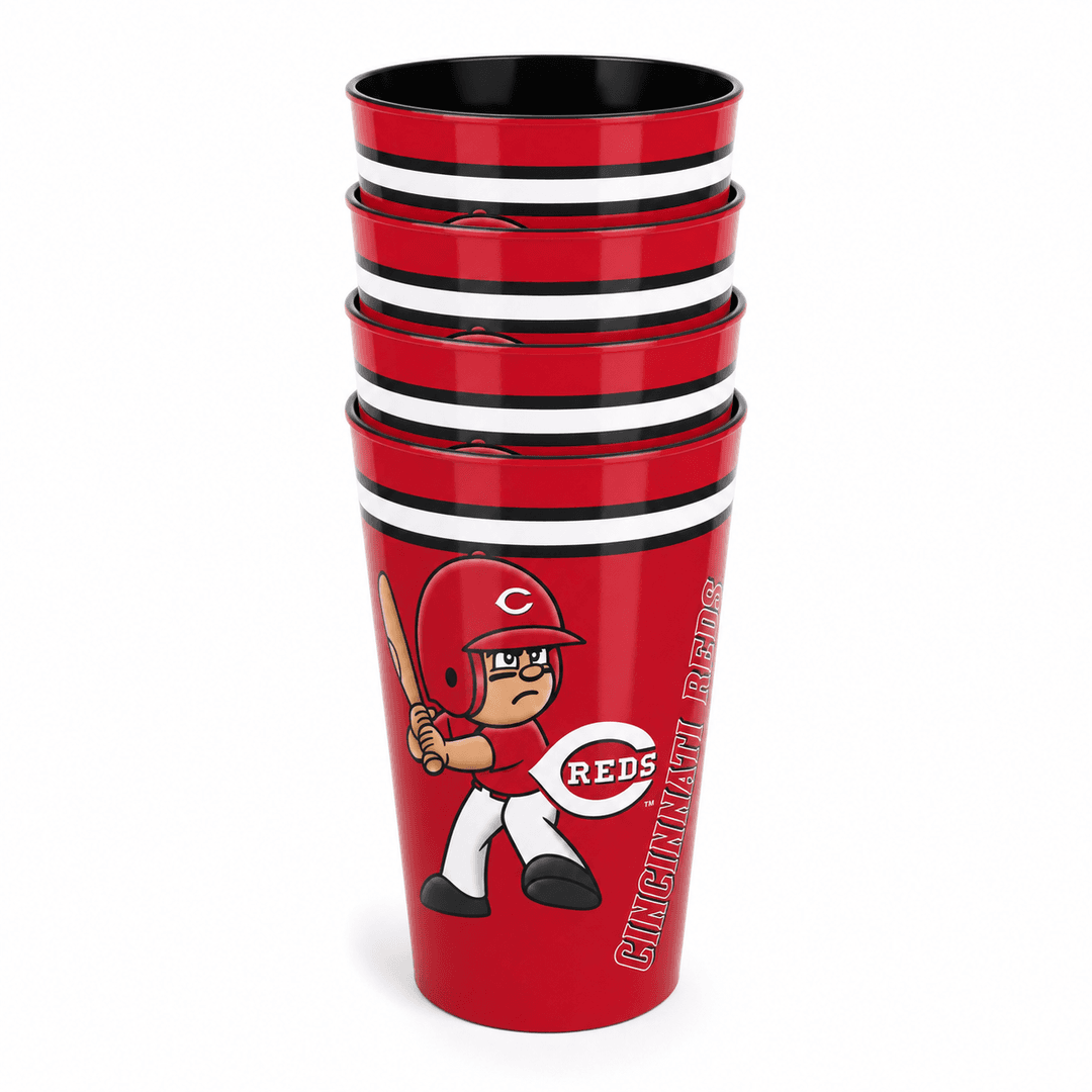 Cincinnati Reds Party Cup 4-Pack