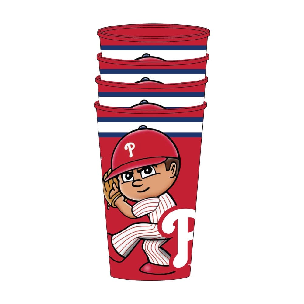 Philadelphia Phillies Party Cup 4-Pack