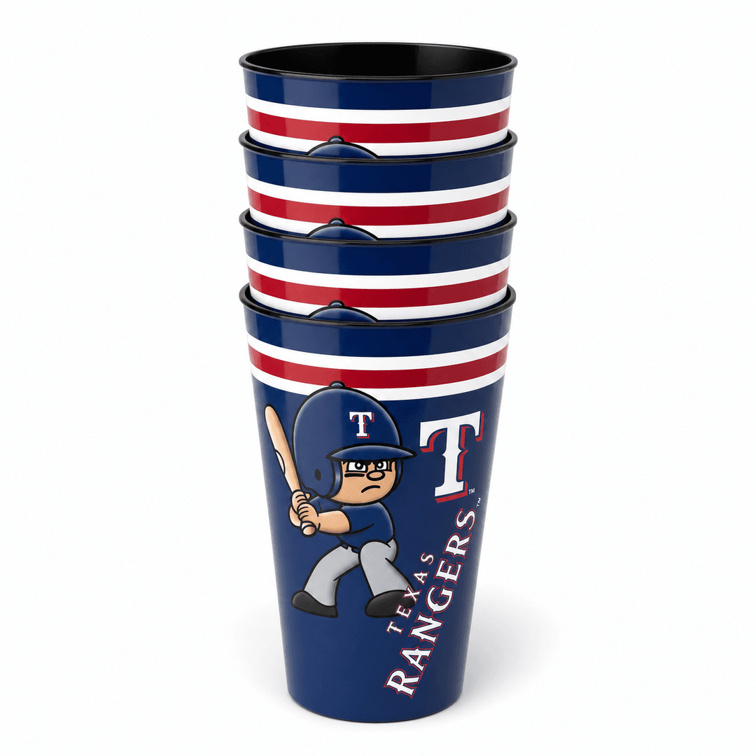 Texas Rangers Party Cup 4-Pack