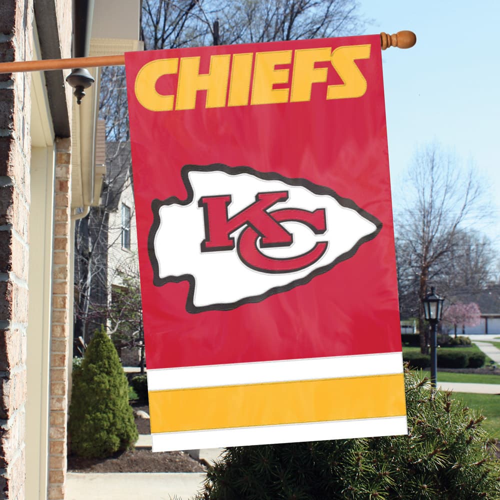 Patrick Mahomes Silhouette Banner Flag
