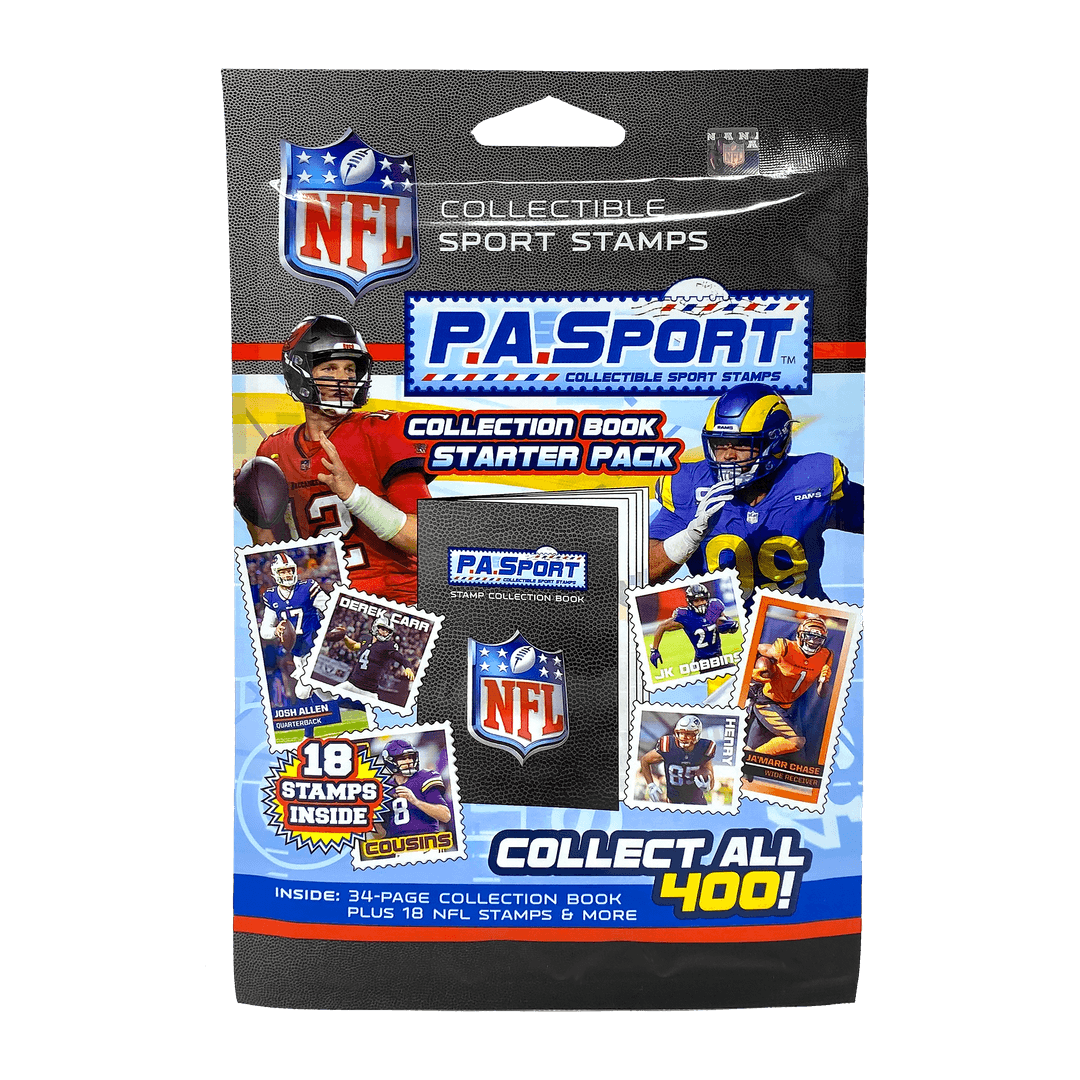 P.A.Sport Stamp Collection Book Starter Pack