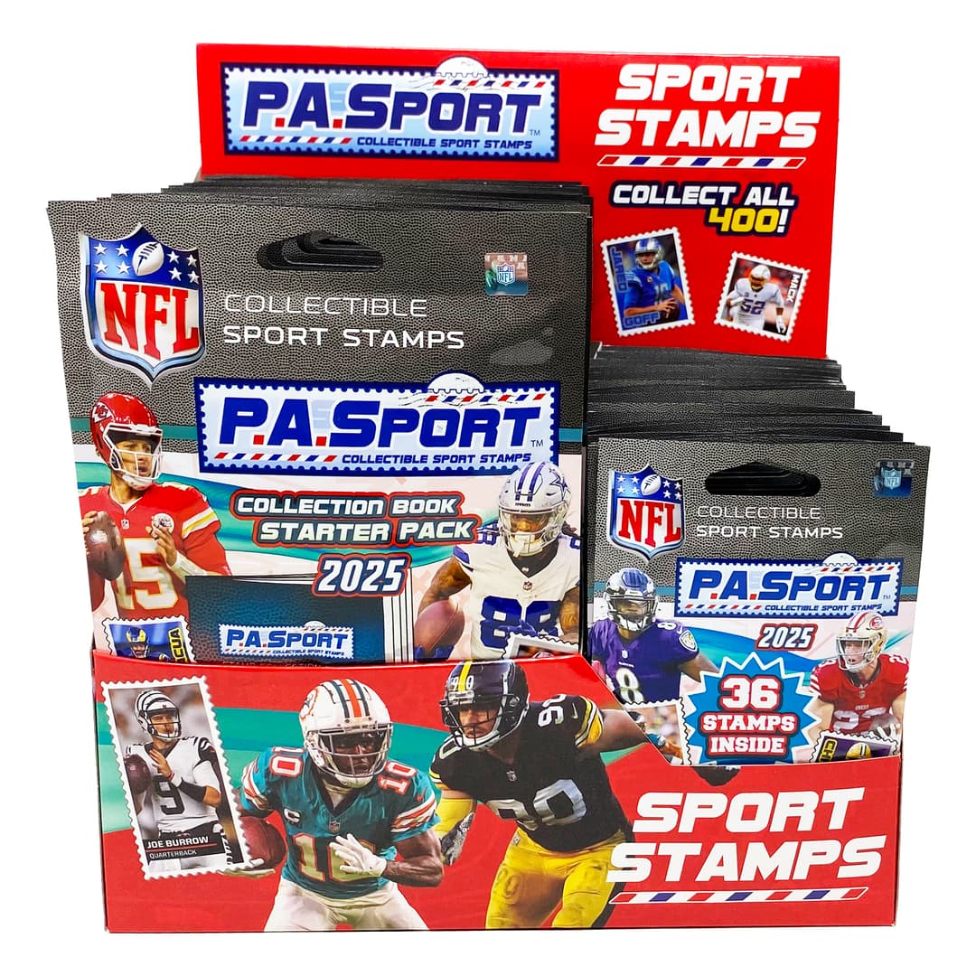 P.A.Sport Stamp 56-pack Display Series 3