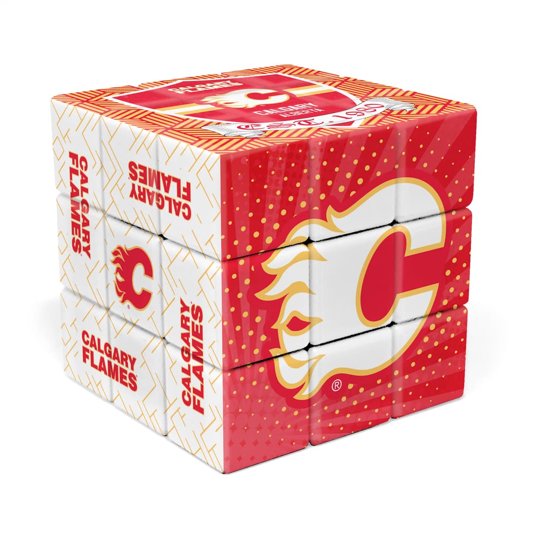Calgary Flames Speed Cube