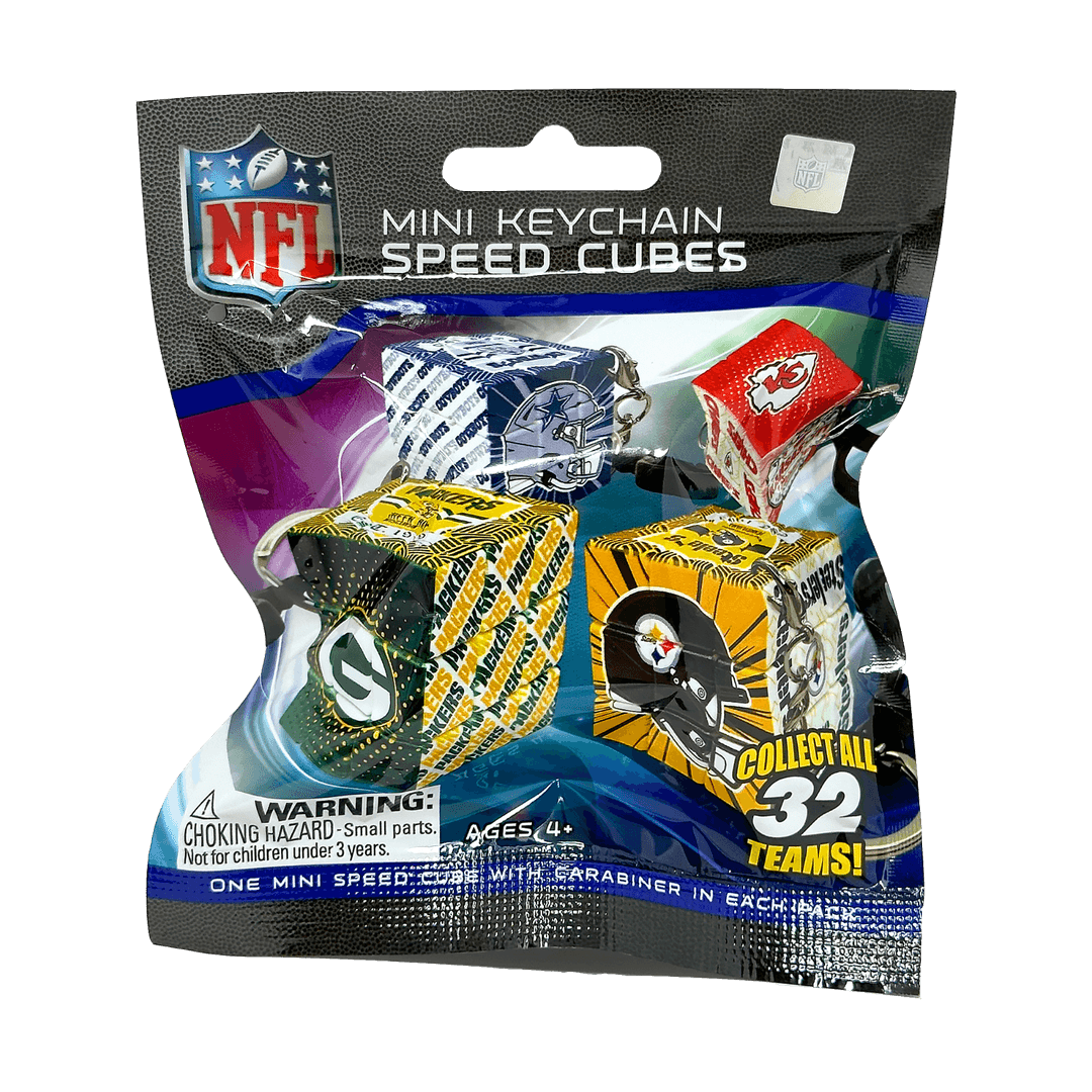 NFL Mini Speed Cube Foil Bag