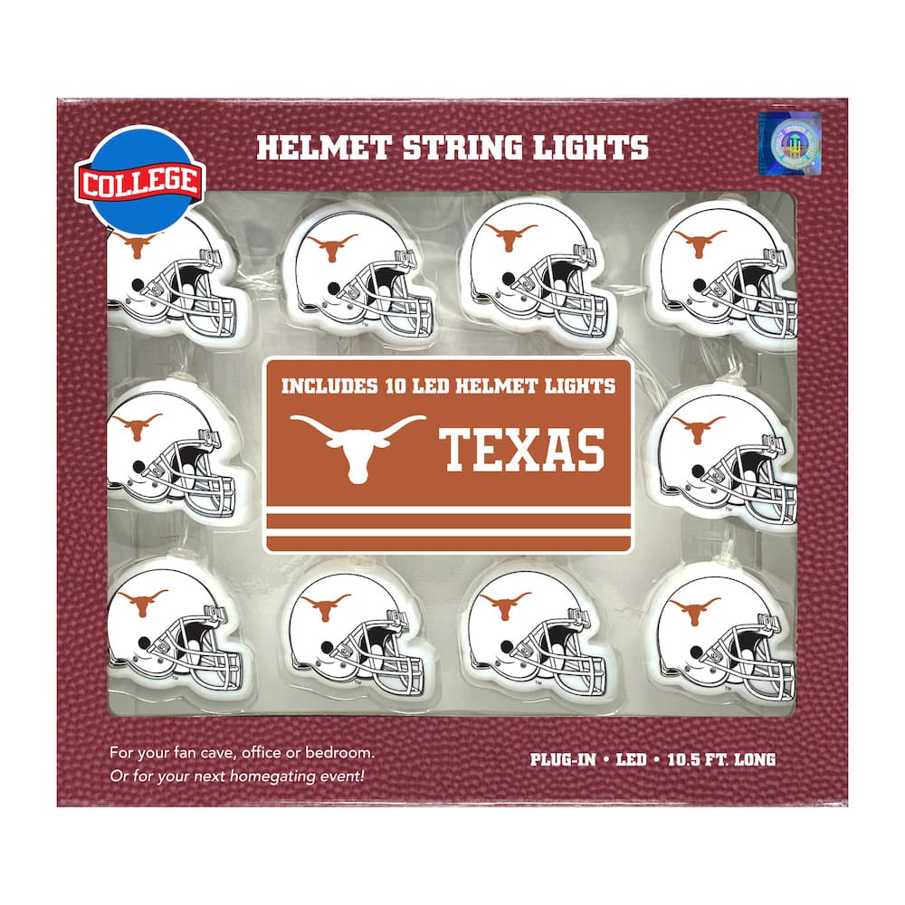 Texas Helmet String Lights