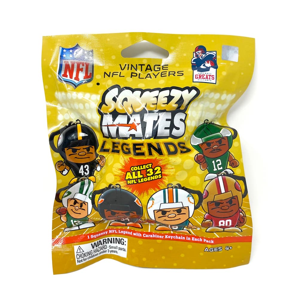 SqueezyMates Legends NFL Foil Bag 2025