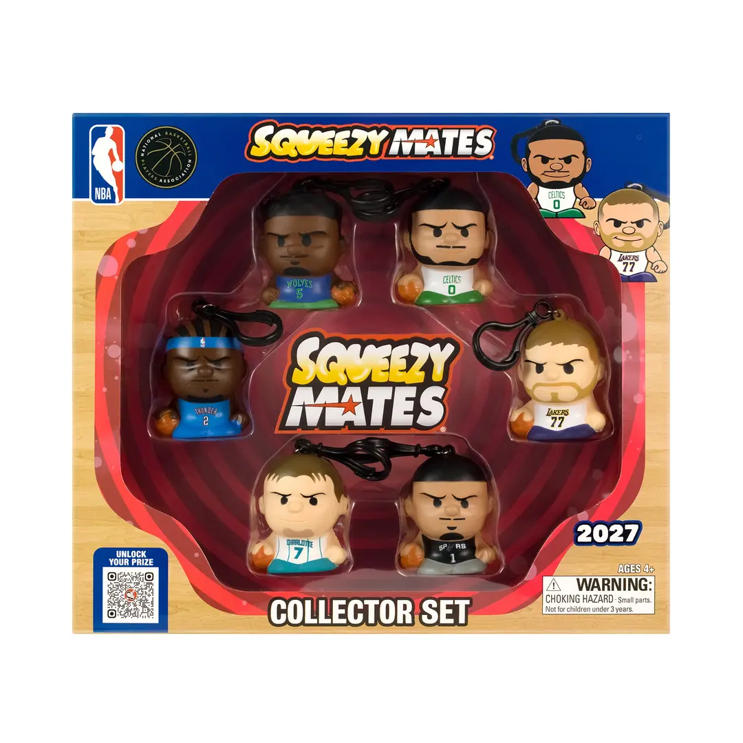 NBA SqueezyMates 6-Figure Set 2027