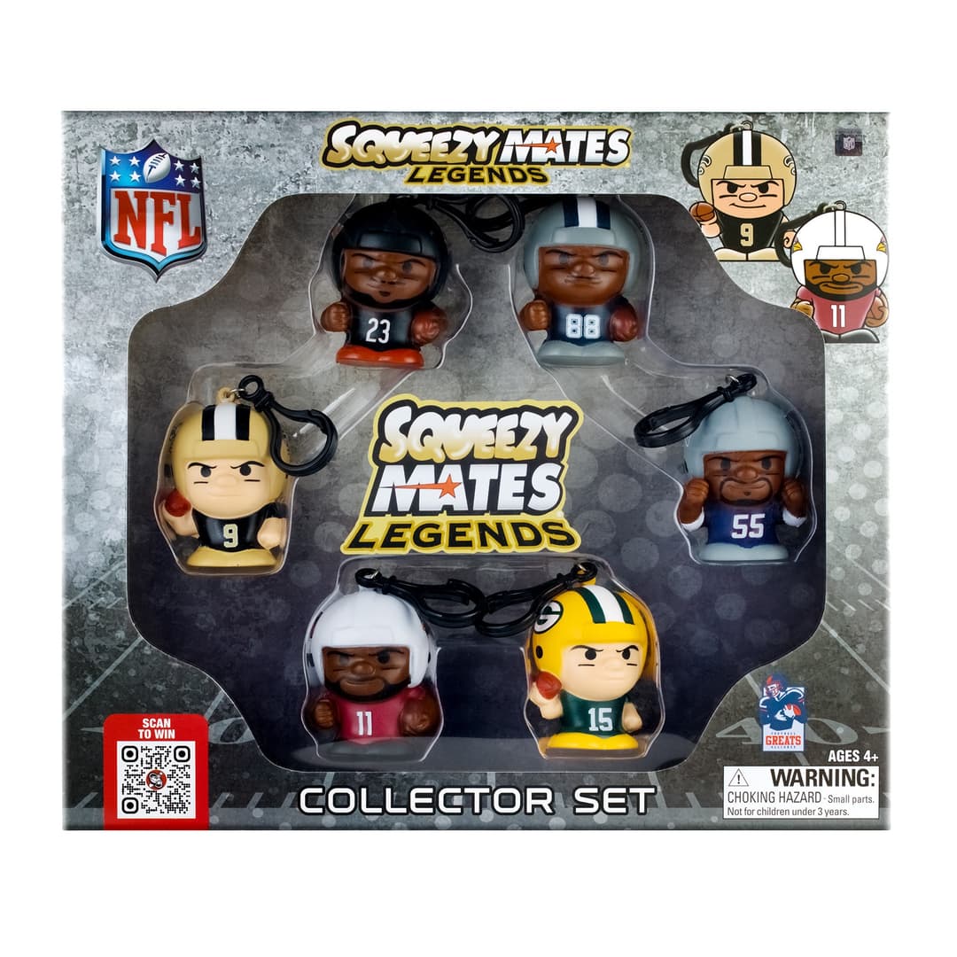 NFL SqueezyMates Legends 6-Figure Set 2027