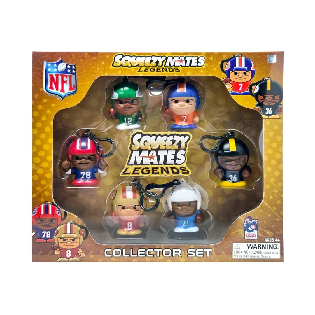NFL SqueezyMates Legends 6-Figure Set 2027