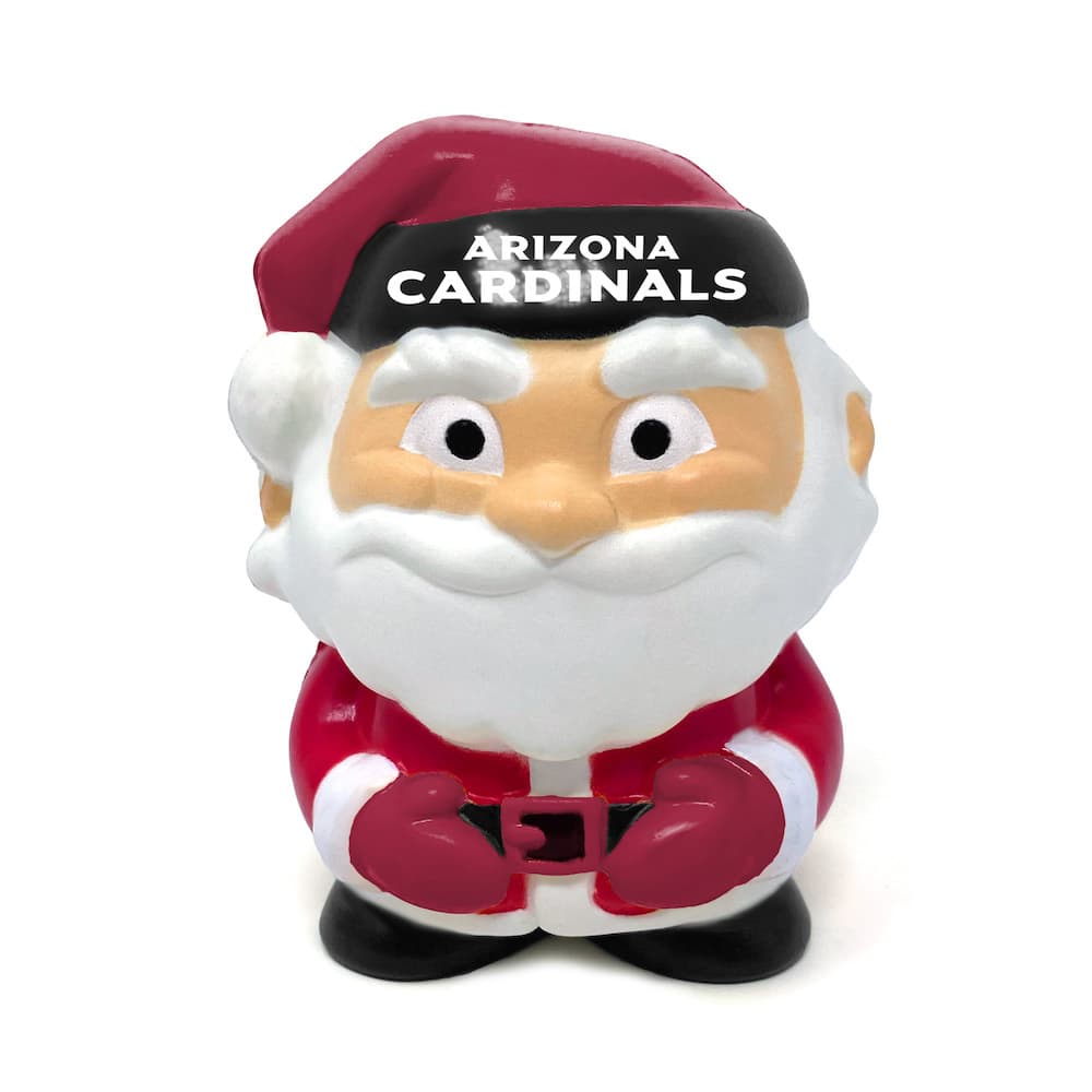 Arizona Cardinals Santa Squeezy 12-Unit Display